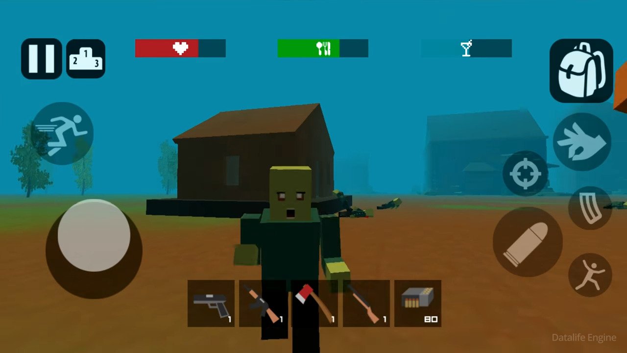 zombie craft survival game