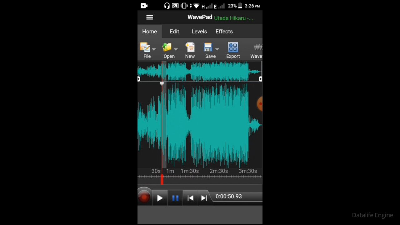 download the new for android NCH WavePad Audio Editor 17.57
