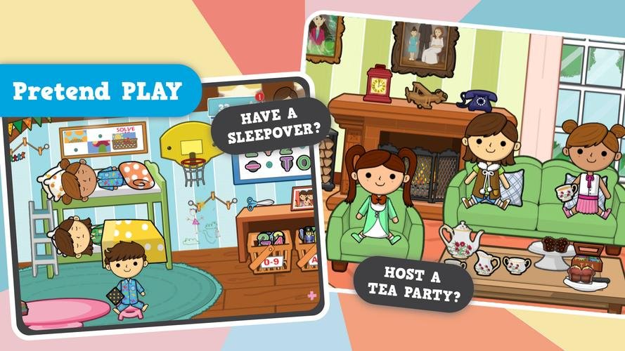Lila's World: Create, Play, Learn in Granny's Town