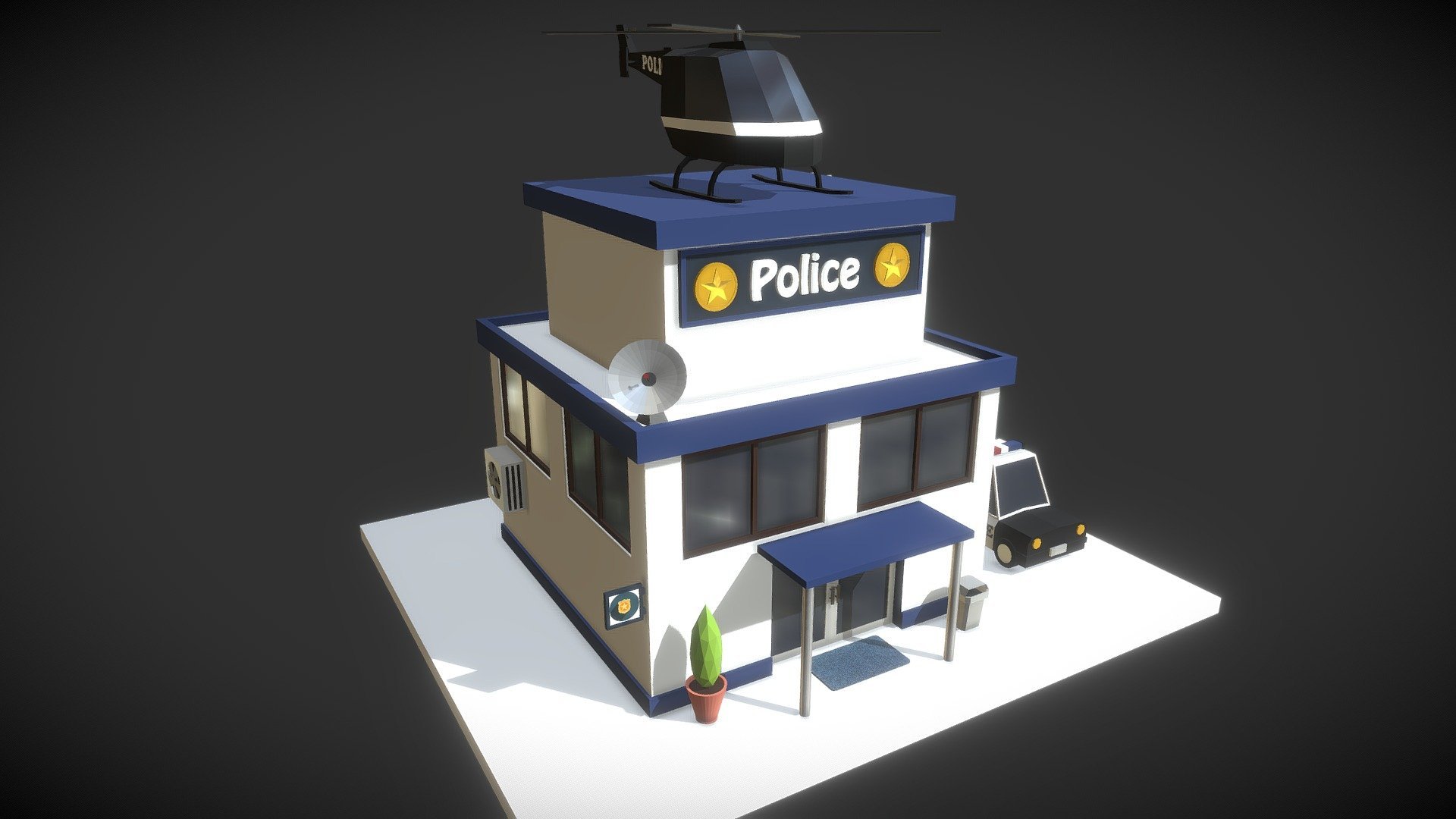Police Department 3D