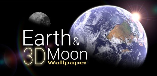 Earth &amp; Moon 3D Live Wallpaper