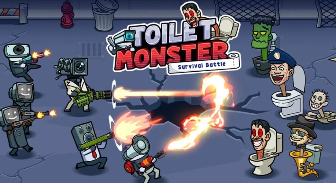 Toilet Monster Survival Battle