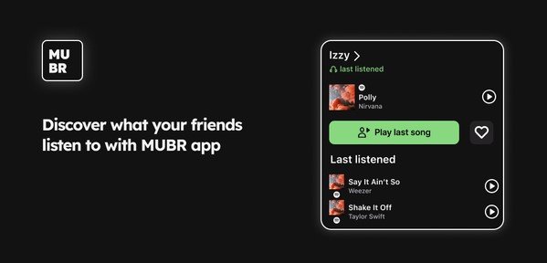 MUBR - see what friends listen